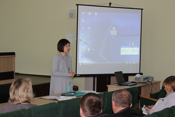 Наталья Андреенко рассказывает об инфокампаниях по энергосбережению